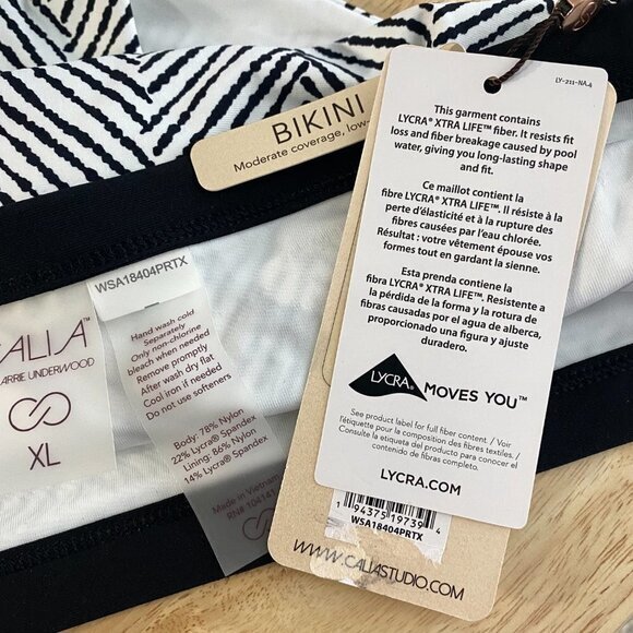 Calia‎ By Carrie Underwood Wide Banded Bottom Island Geo NWT Women's XL - Picture 5 of 6